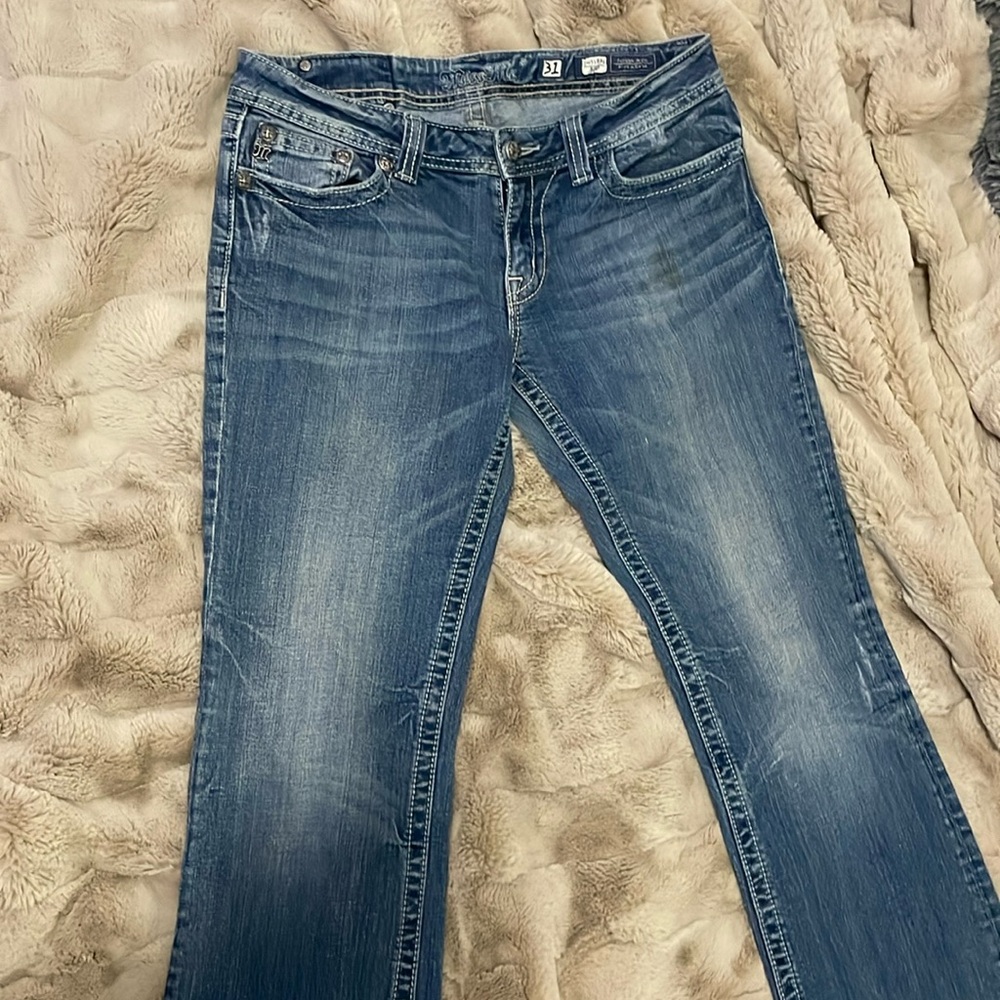 Miss Me Women's Blue Boot Cut Jeans